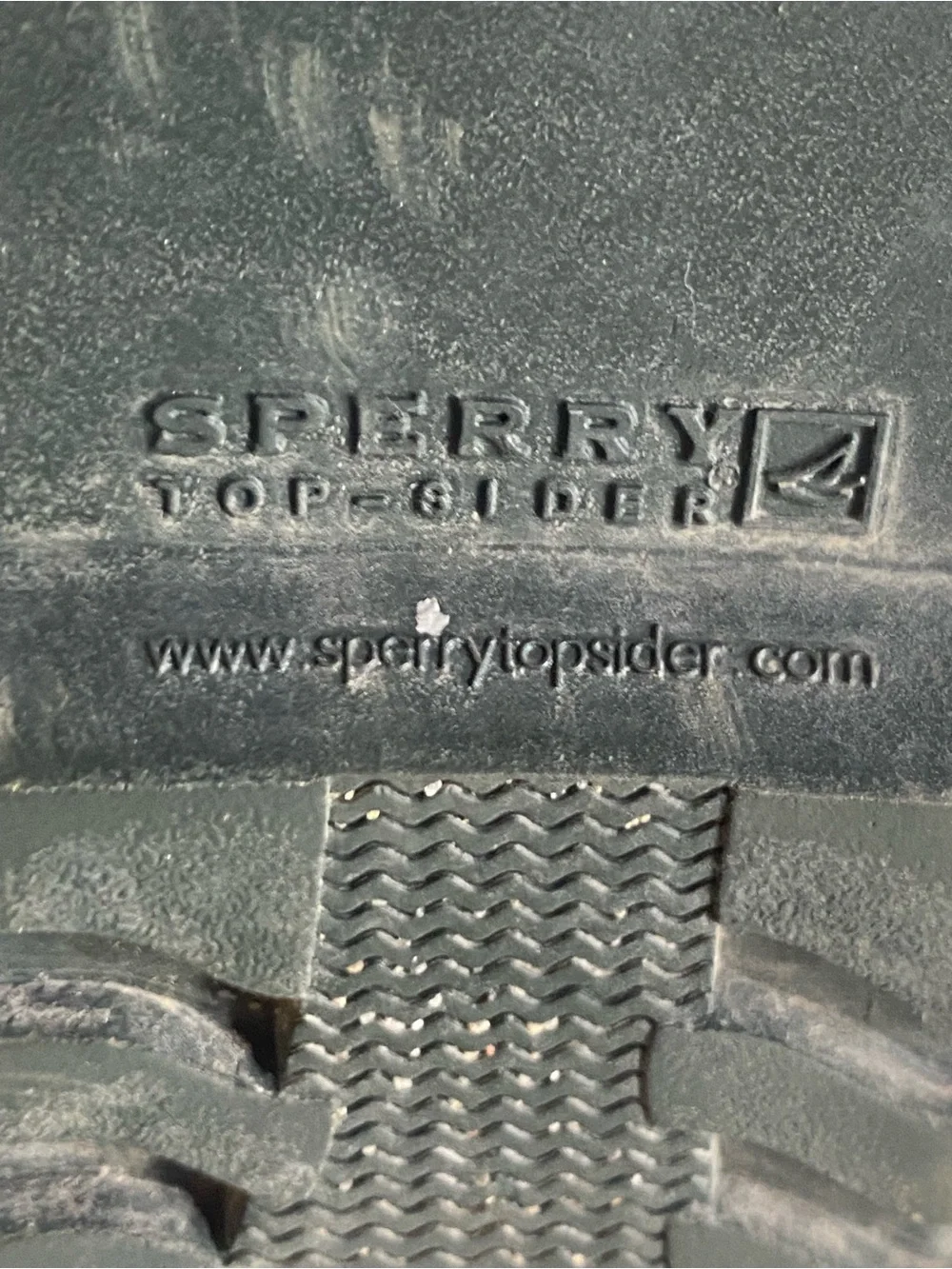 Sperry Top Sider Faux Crocodile Green Rubber Rain Boots Size 8